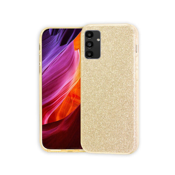 Θήκη Σιλικόνης Caselab Glitter για Samsung Galaxy A04S/A13 5G - Xρυσό