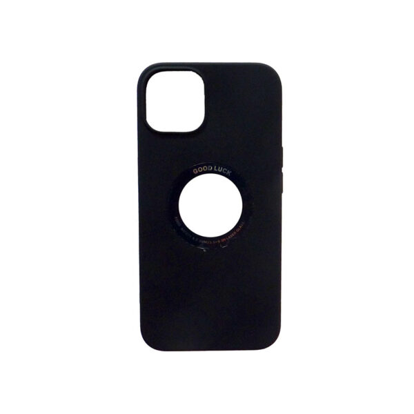 OEM Soft Matt Case Gel TPU Cover 2.0mm Good Luck Για Apple Iphone 13 Pro Max - Μαύρο Box - Image 1