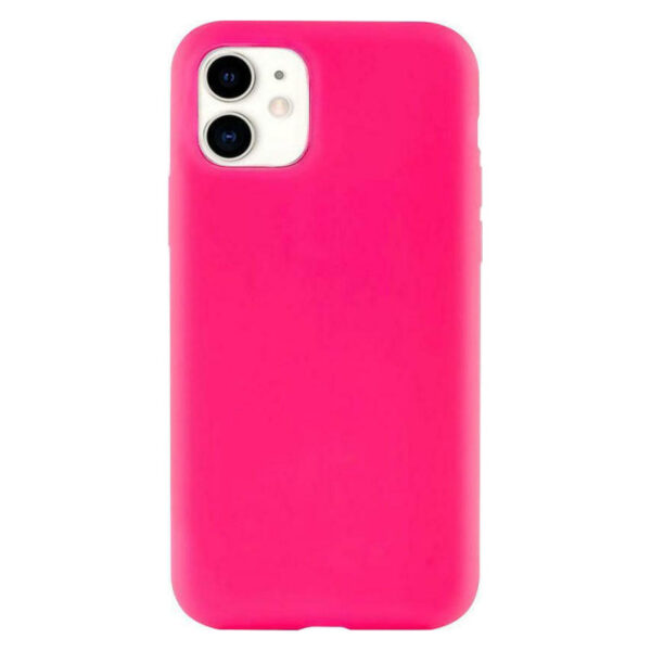 OEM Θήκη Σιλικόνης Matt Για Apple Iphone 13 Mini - Φούξια
