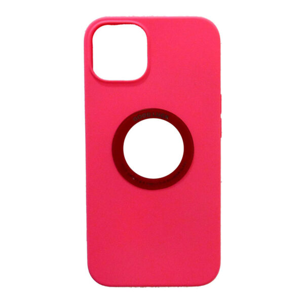 OEM Soft Matt Case Gel TPU Cover 2.0mm Good Luck Για Apple Iphone 13 Pro Max - Φούξια  Box - Image 1