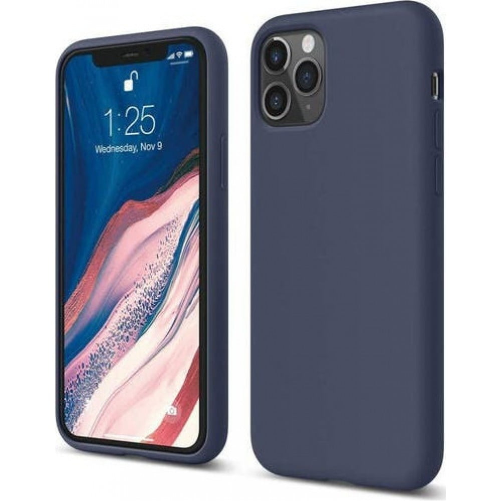 OEM Θήκη Σιλικόνης Matt Για Apple Iphone 13 Pro - Μπλε - Image 1