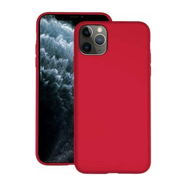 OEM Θήκη Σιλικόνης Matt Για Apple Iphone 13 Pro - Κόκκινο