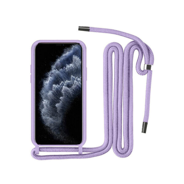 OEM Back Cover Σιλικόνης με Λουράκι για Samsung A325F Galaxy A32 4G