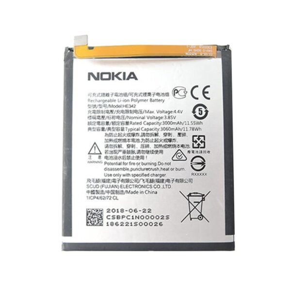 Μπαταρία Nokia HE342/3060mAh για Nokia 6.1 Plus