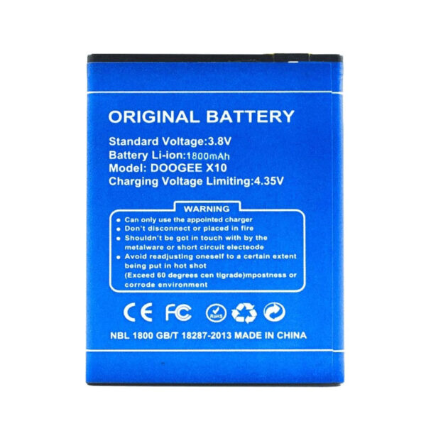 Μπαταρία Συμβατή με Doogee X10 BAT17603360 - 3500 mAh