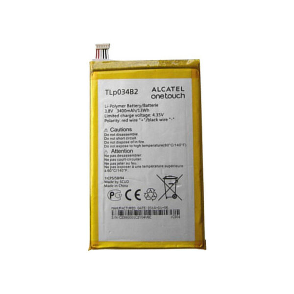 Alcatel Μπαταρία TLp034B2 - 3400mAh για Pop S9 7050Y/Rio 6