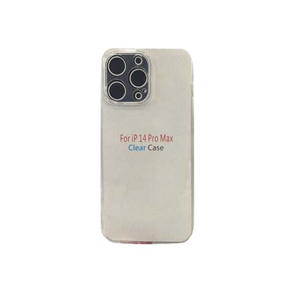 Θήκη Back Cover Σιλικόνης για Apple iPhone 14 Pro Max - Διάφανο