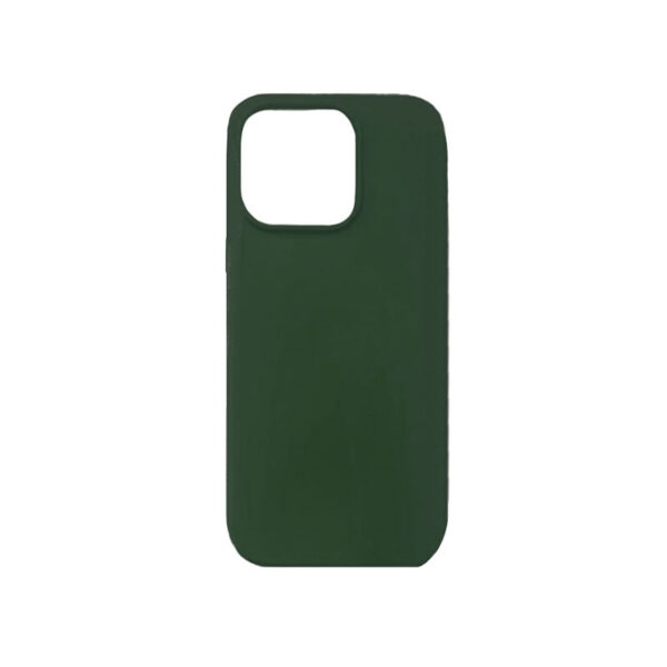 Θήκη Soft Back Cover Σιλικόνης για Apple iPhone 14 Pro Max - Σκούρο Πράσινο