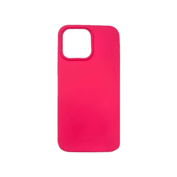 Θήκη Soft Back Cover Σιλικόνης για Apple iPhone 14 Pro Max - Φούξια