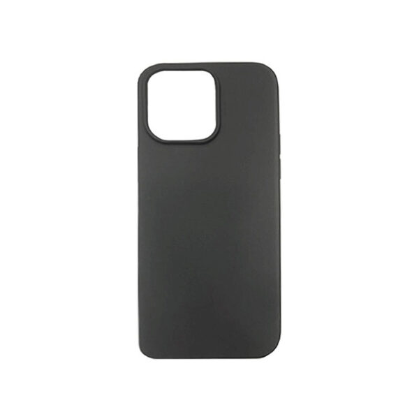 Θήκη Soft Back Cover Σιλικόνης για Apple iPhone 14 Pro Max - Μαύρο