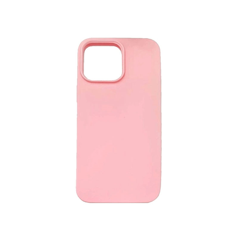 Θήκη Soft Back Cover Σιλικόνης για Apple iPhone 14 - Ανοιχτό Ροζ - Image 1