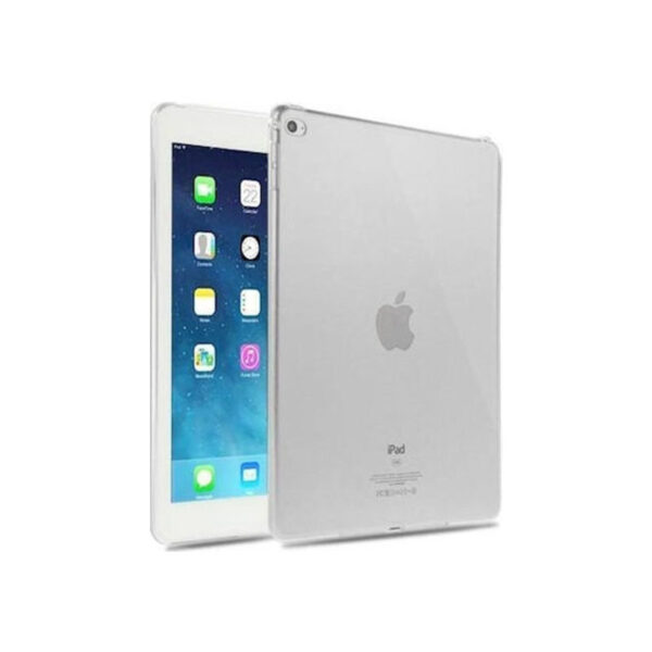 Θήκη Πλάτης Σιλικόνης για Apple iPad 5/6/7/8/9 - Διάφανο