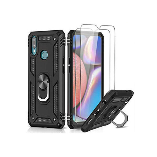 Θήκη Motomo Tough Armor With Ring για Samsung Galaxy A33 - Μαύρο