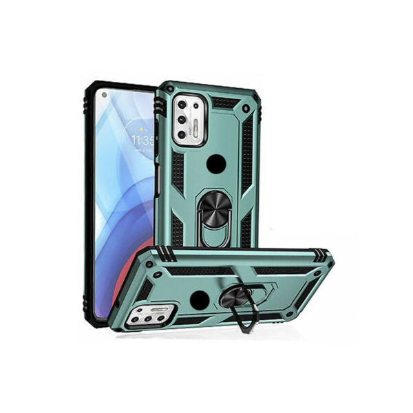 Θήκη Motomo Tough Armor With Ring για Samsung Galaxy A32 5G - Σκούρο Πράσινο