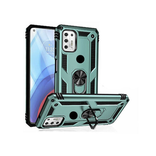 Θήκη Motomo Tough Armor With Ring για Samsung Galaxy A13 4G - Σκούρο Πράσινο