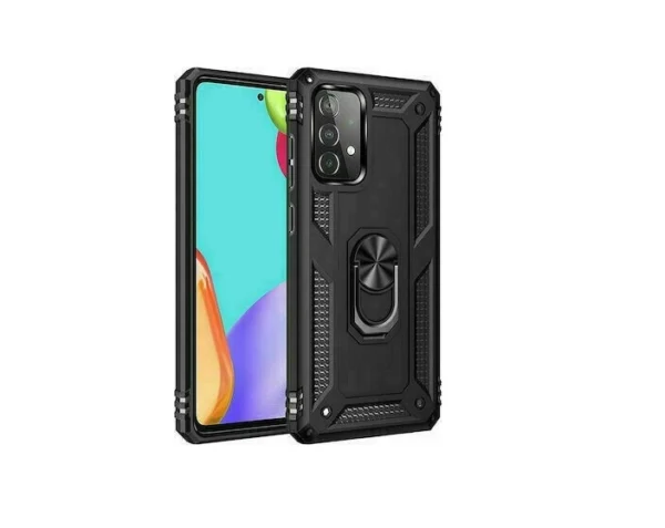 Θήκη Motomo Tough Armor With Ring για Samsung Galaxy A53 - Μαύρο