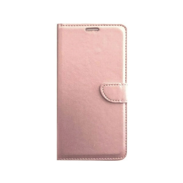 Θήκη Βιβλίο/Leather Book Case With Clip για Samsung Galaxy A03 - Ροζ Χρυσό