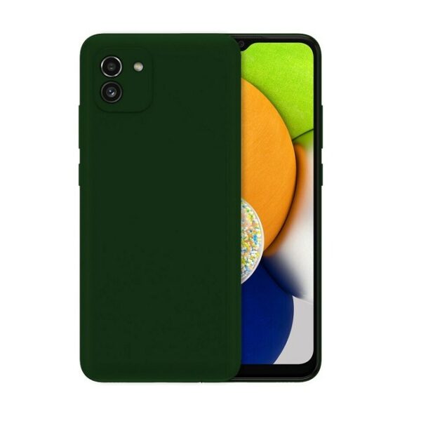 OEM Θήκη Σιλικόνης Soft TPU Back Cover για Samsung Galaxy A03 - Πρασινη