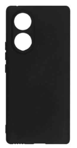 OEM Θήκη Σιλικόνης Soft TPU Back Cover για Honor 50 Pro/Nova 9 Pro - Μαύρη