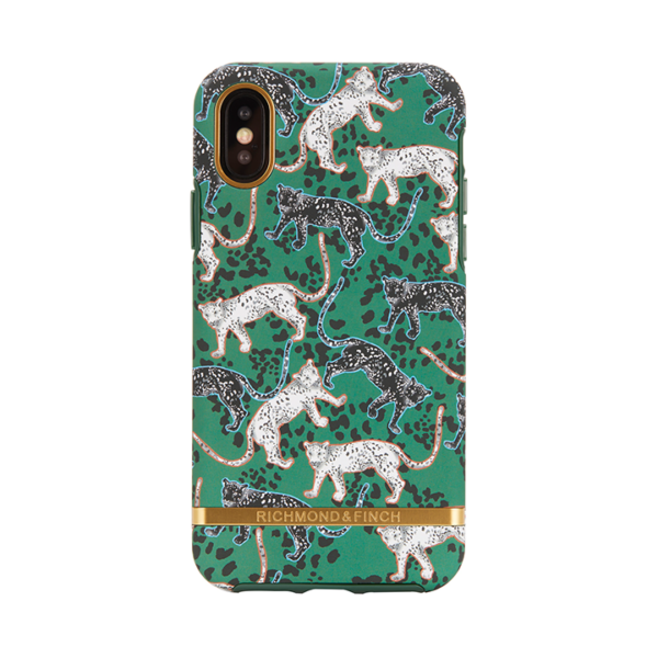 Richmond Finch Θήκη Green Leopard για iPhone X/XS