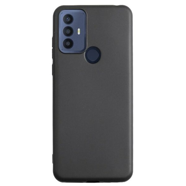 OEM Θήκη Σιλικόνης Back Cover για TCL 30 SE/306/305/30E Χρώμα: Μαύρο