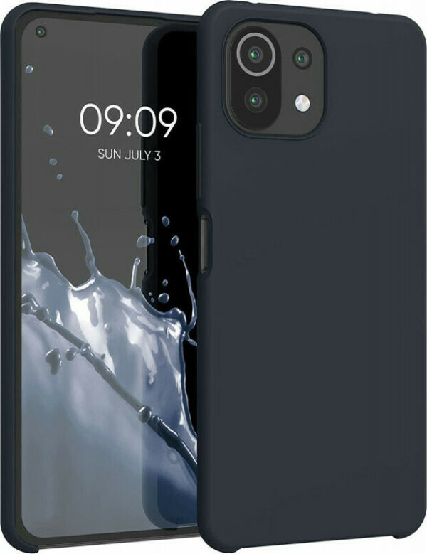 OEM Θήκη Σιλικόνης για Xiaomi Mi 11 Lite Χρώμα: Σκούρο Μπλέ
