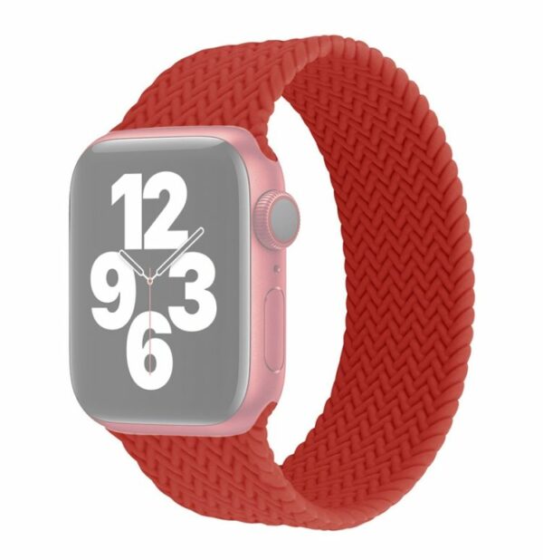 OEM Λουράκι Σιλικόνης για Apple watch 42-44 / 156mm Χρώμα: Κόκκινο