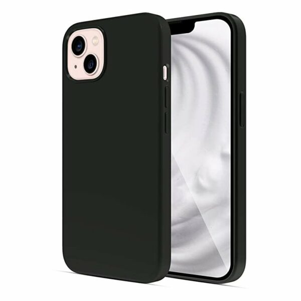 OEM Θήκη Σιλικόνης για iPhone 13 Χρώμα: Μαύρο