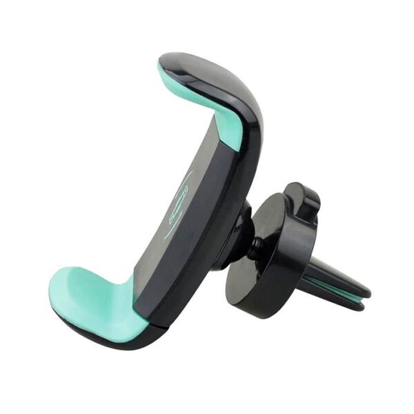 Βάση Στήριξης Κινητού Car Phone Holder JXCH-7806 με Περιστροφή και Προσαρμογή για Αεραγωγό Αυτοκινήτου Χρώμα: Μαύρο/Τιρκουάζ