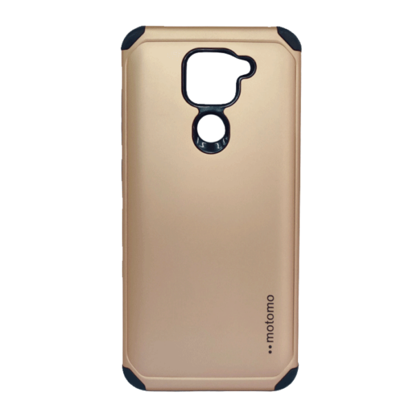 OEM Θήκη Motomo Tough Armor για Xiaomi Redmi Note 9 Χρώμα: Χρυσό