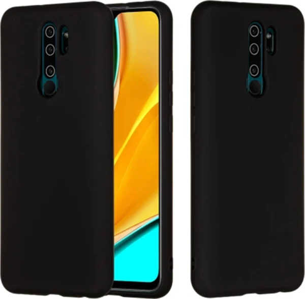 OEM Θήκη Σιλικόνης Back Cover για Xiaomi Redmi 9 Χρώμα: Μαύρο