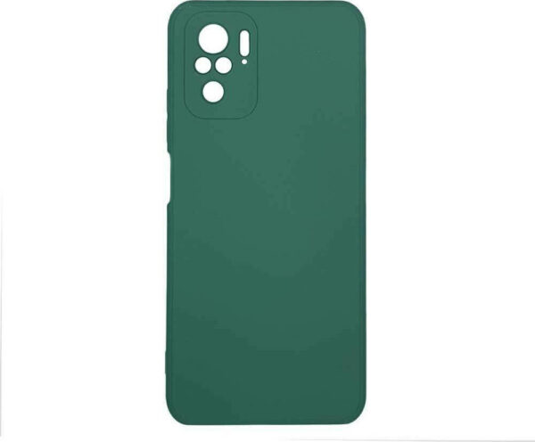 OEM Θήκη Σιλικόνης Soft TPU Back Cover για Xiaomi Redmi Note 10 4G/Note 10S/Poco M5S Χρώμα: Πράσινο