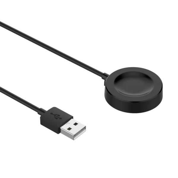 Ασύρματος Φορτιστής με Kαλώδιο USB-A 1m για Huawei Watch GT/GT2 Χρώμα: Μαύρο