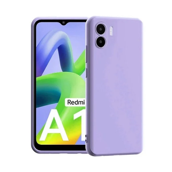 OEM Θήκη Σιλικόνης Soft TPU Back Cover για Xiaomi Redmi A1 Χρώμα: Μώβ