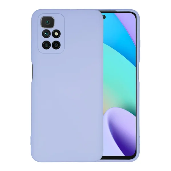 OEM Θήκη Σιλικόνης Soft TPU Back Cover για Xiaomi Redmi 10/10 2022 Χρώμα: Λιλά