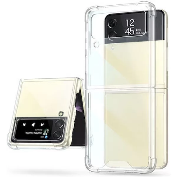 OEM Θήκη Πλαστική Back Cover για Samsung Galaxy Z FLIP 4 Χρώμα: Διάφανο