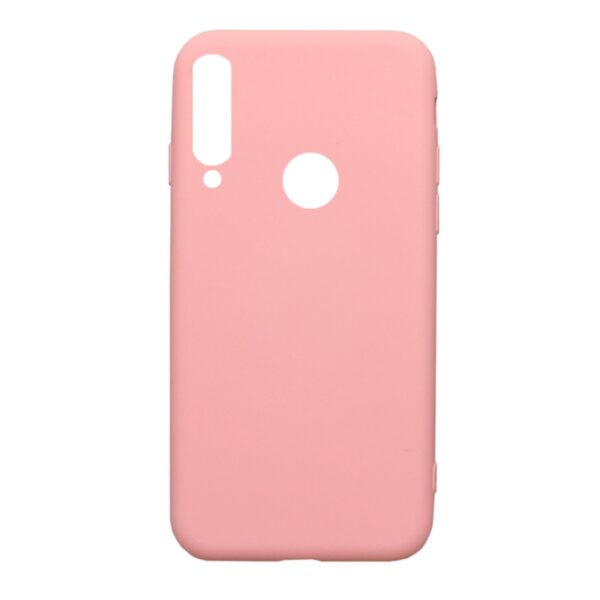 OEM Θήκη Σιλικόνης Soft TPU Back Cover για Huawei P30 Lite Χρώμα: Ρόζ Ανοιχτό