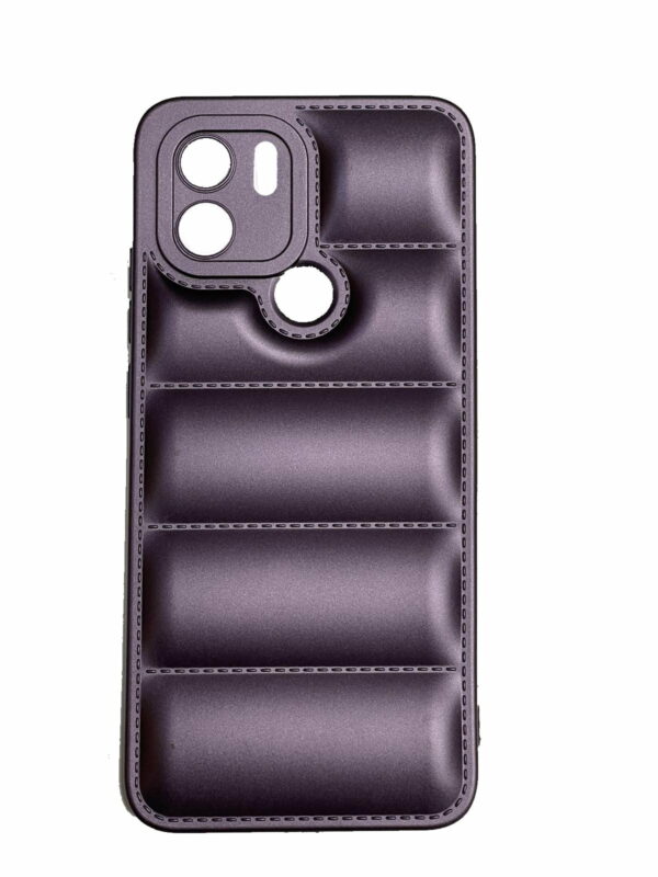 OEM Θήκη Πλάτης Σιλικόνης Puffer Jacket για Xiaomi Redmi A1 Plus Χρώμα: Μώβ