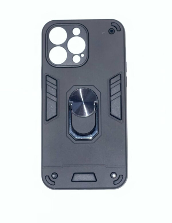 Θήκη Motomo Tough Armor With Ring για Apple Iphone 14 Pro Max Χρώμα: Μαύρο