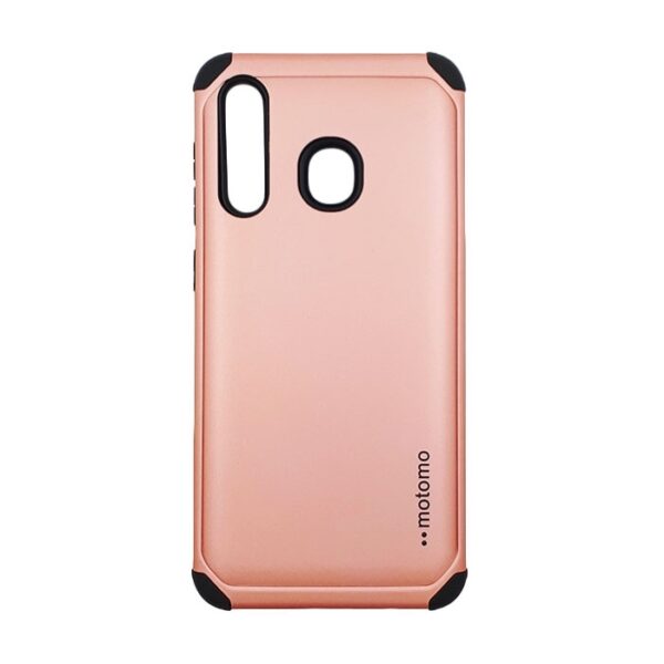 OEM Θήκη Motomo Tough Armor για Samsung Galaxy A20 A205F/A30 A305F Χρώμα: Χρυσό Ροζ