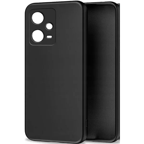 Θήκη Σιλικόνης Soft TPU Back Cover Για Xiaomi Poco X5/Redmi Note 12 Χρώμα: Μαύρο