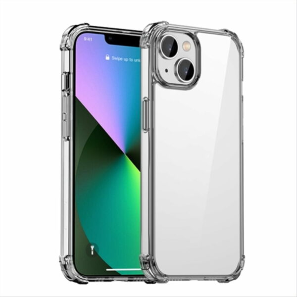 Θήκη Σιλικόνης Antishock για Iphone 14 Plus Χρώμα: Διάφανο