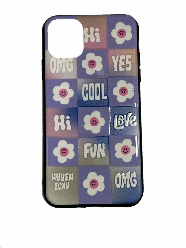 OEM Σκληρή Θήκη Back Cover Με Πλαίσιο Σιλικόνης και Σχέδιο για Iphone 11