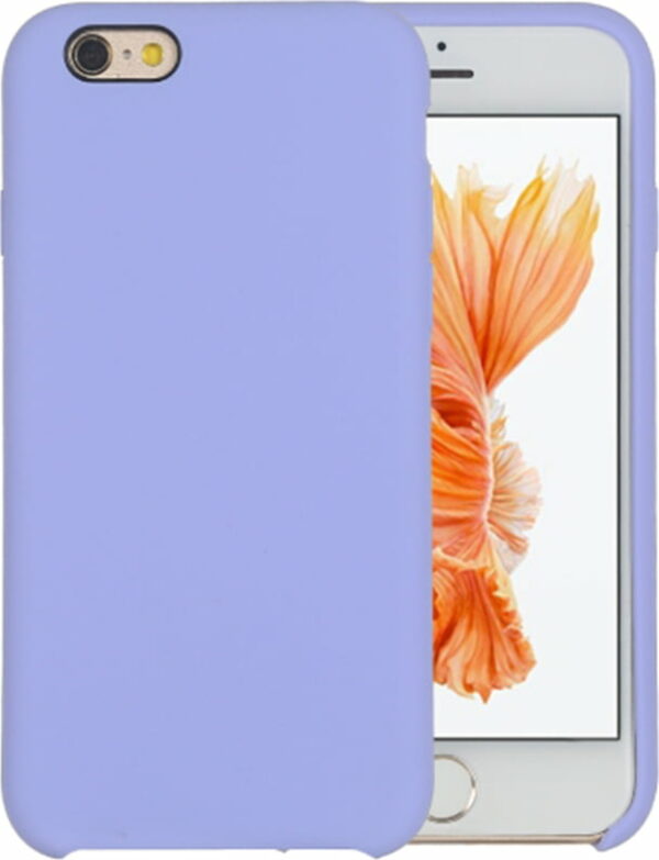 OEM Θήκη Σιλικόνης Soft TPU Back Cover Για Iphone 6/6S Χρώμα: Λιλά - Image 1