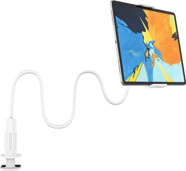 Borofone BH24 Βάση Tablet με Βραχίονα έως 10.6" Χρώμα: Λευκό