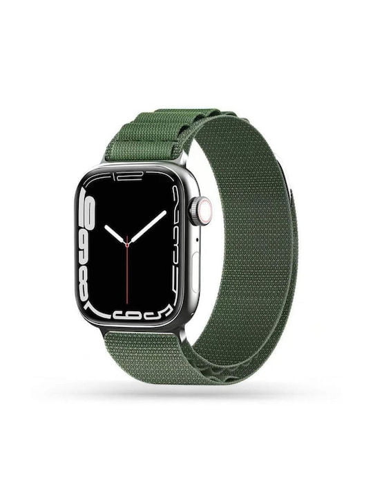 OEM Nylon λουράκι για Apple Watch 42/44/45/49mm Χρώμα: Χακί
