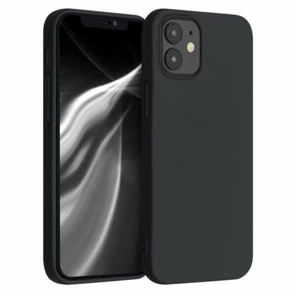 OEM Θήκη Σιλικόνης Back Cover για Iphone 12 Mini Χρώμα: Μαύρο
