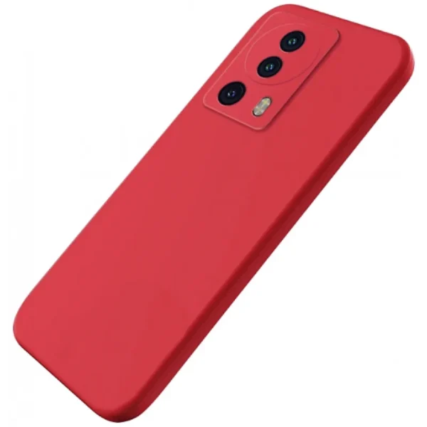 Θήκη Σιλικόνης Soft TPU Back Cover Για Xiaomi 13 Lite Χρώμα: Κόκκινο