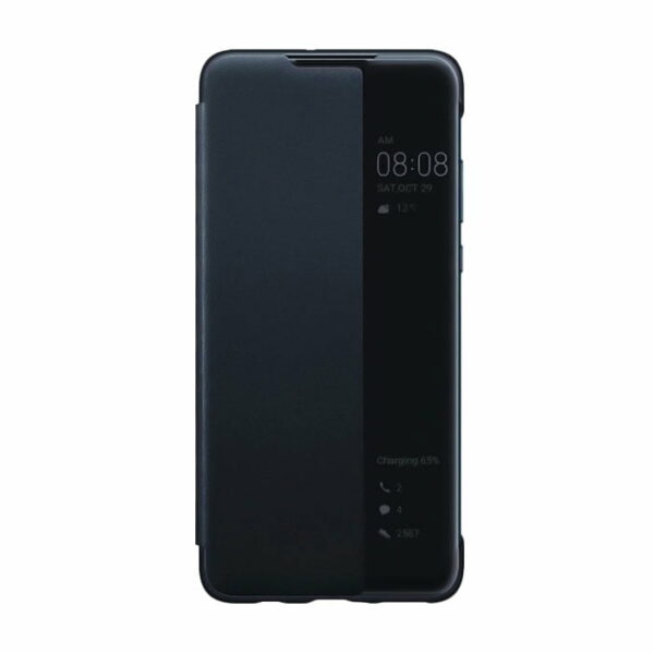 Θήκη Smart View Flip Cover για Samsung Galaxy Note 10 N970F Χρώμα: Μαύρο
