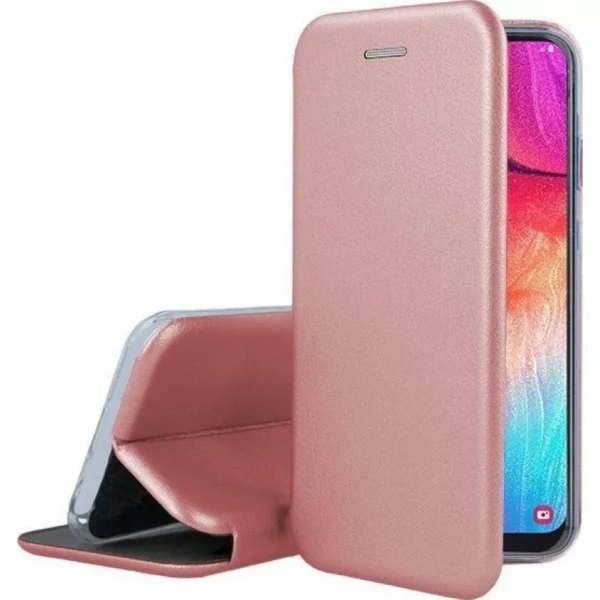 OEM Θήκη Book Smart Magnet Elegance για Realme 8/8 Pro Χρώμα: Ρόζ Χρυσό